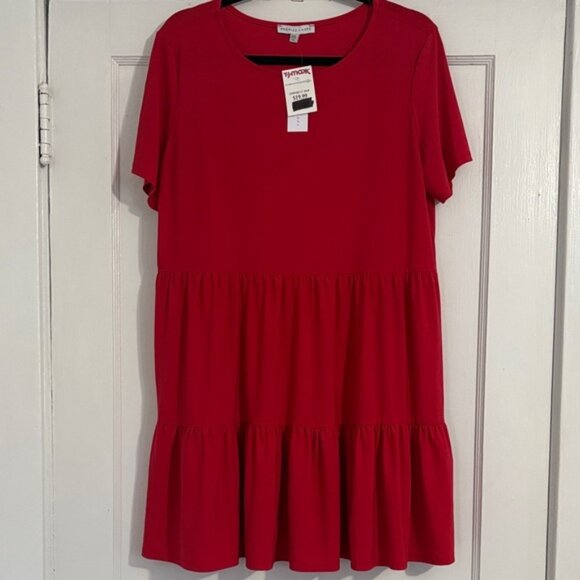 Annalee + Hope Chic Red Dress NWT - Picture 1 of 6